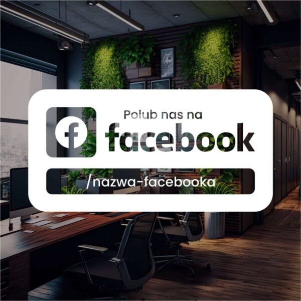 Naklejka Facebook | WS10