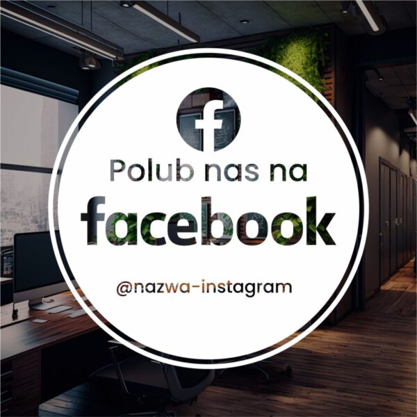 Naklejka Facebook | WS26