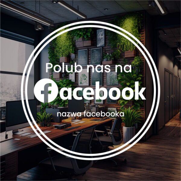 Naklejka Facebook | WS23