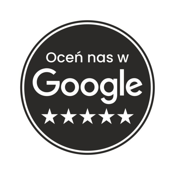 Naklejka Oceń nas w Google