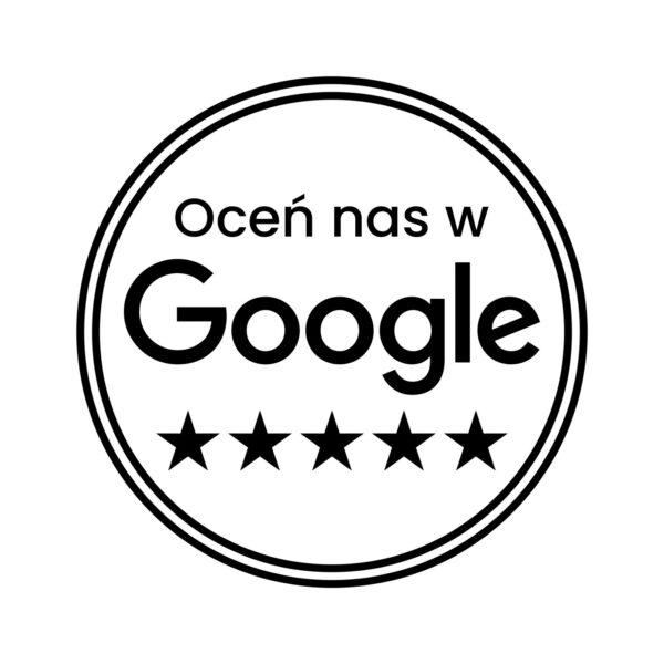 Naklejka Oceń nas w Google