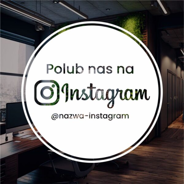 Naklejka Instagram | WS16