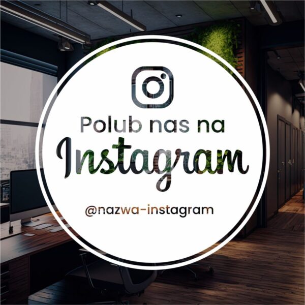 Naklejka Instagram | WS18